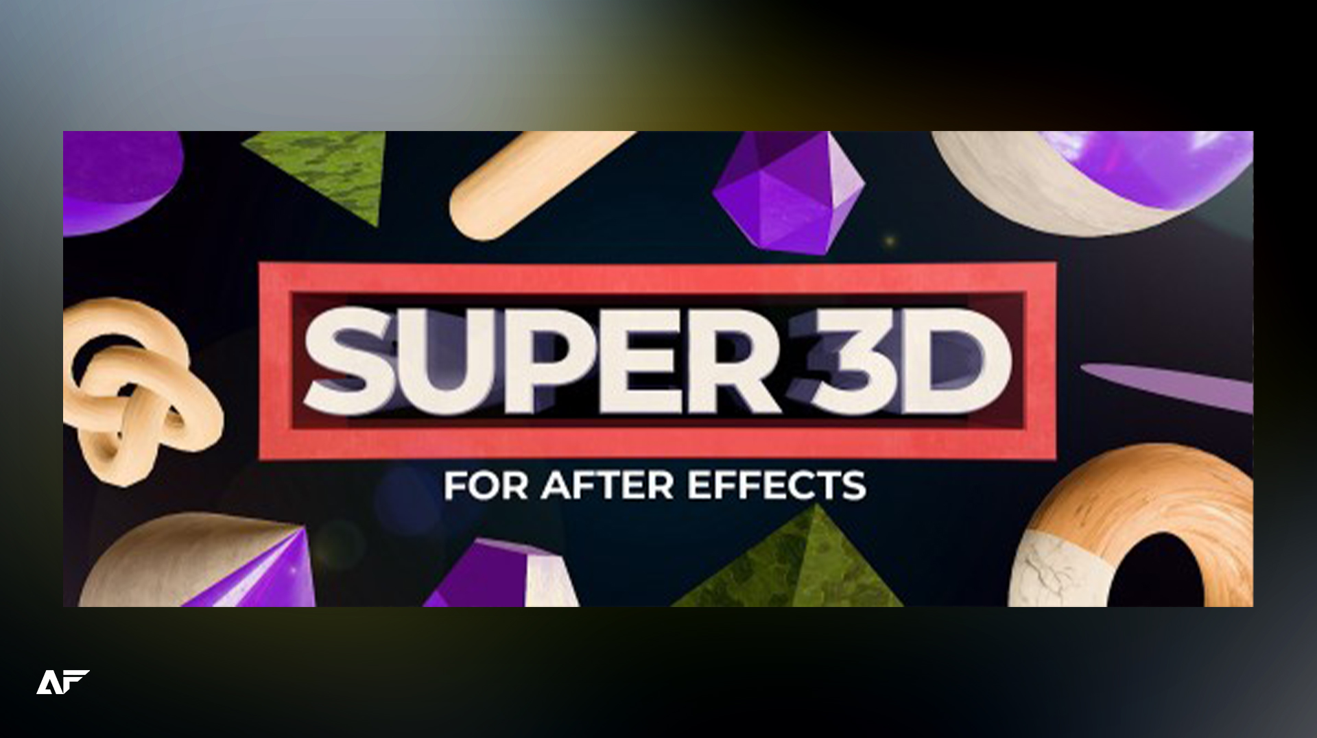 دانلود پلاگین Super 3D برای افترافکت